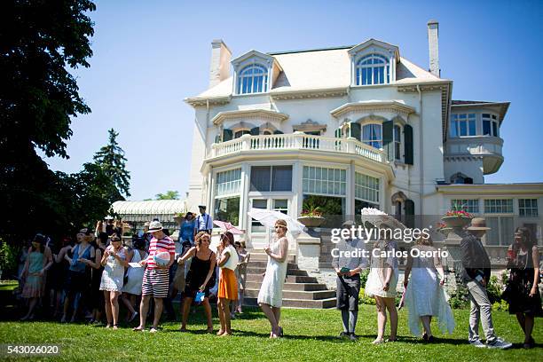 Gatsby Garden Party is a revival event at the Spadina Museum based on Scott Fitzgeralds novel The Great Gatsby with music, food and drinks from the...