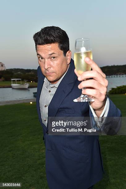 Dom Joly attends the Gala Dinner during The Costa Smeralda Invitational golf tournament at Pevero Golf Club - Costa Smeralda on June 25, 2016 in...