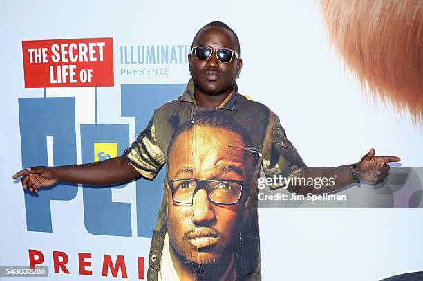 Actor Hannibal Buress attends the "Secret Life Of Pets" New York premiere on June 25, 2016 in New York City.