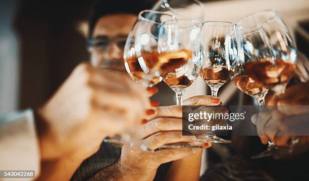 catavinos. - vino rosado fotografías e imágenes de stock