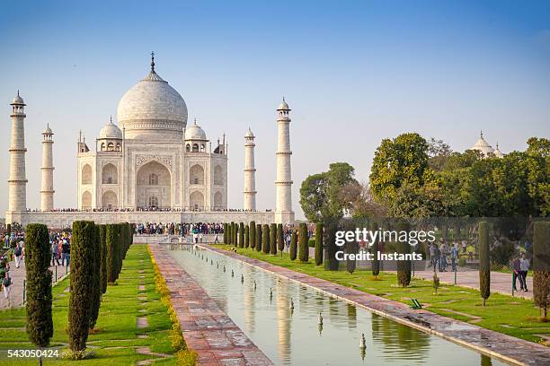 taj mahal - tadsch mahal stock-fotos und bilder