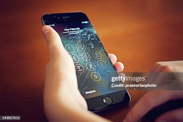 broken iphone 6 - repairing iphone stock pictures, royalty-free photos & images