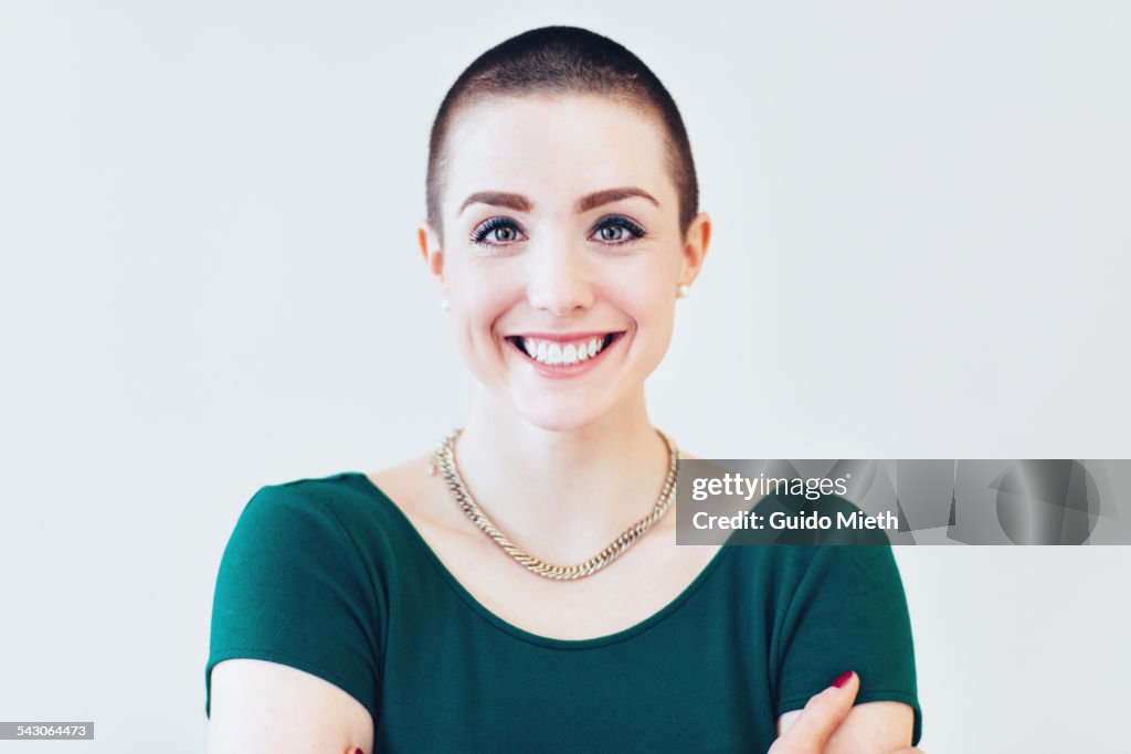 Happy smiling young woman.