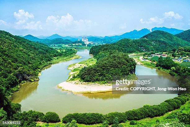 small korean peninsula - peninsula 個照片及圖片檔