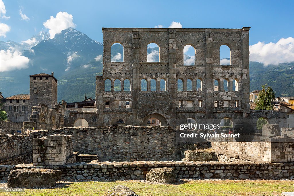 Roman Theatre, Aosta