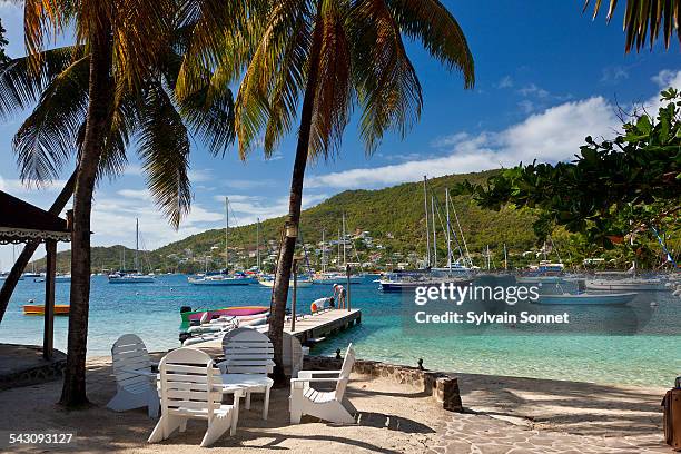 port elizabeth, bequia island - bequia stock-fotos und bilder