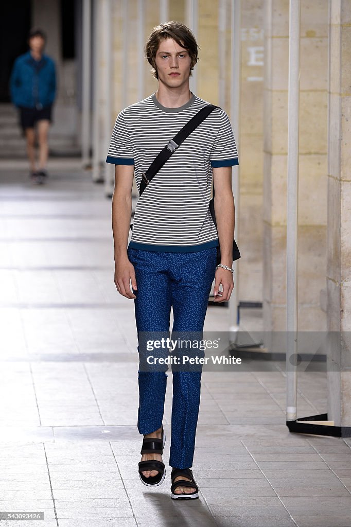 Hermes : Runway - Paris Fashion Week - Menswear Spring/Summer 2017