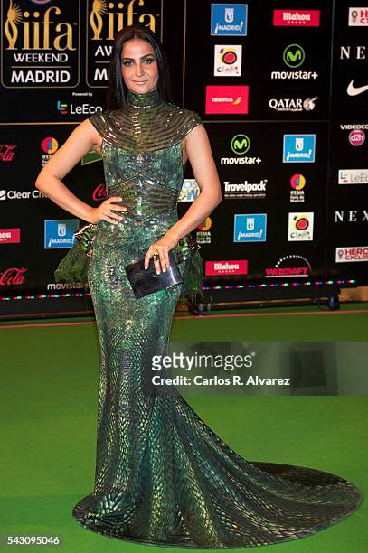 Elli Avram attends the 17th IIFA Awards at Ifema on June 25, 2016 in Madrid, Spain.