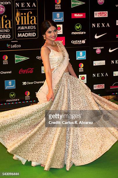 Divya Khosla Kumar attends the 17th IIFA Awards at Ifema on June 25, 2016 in Madrid, Spain.