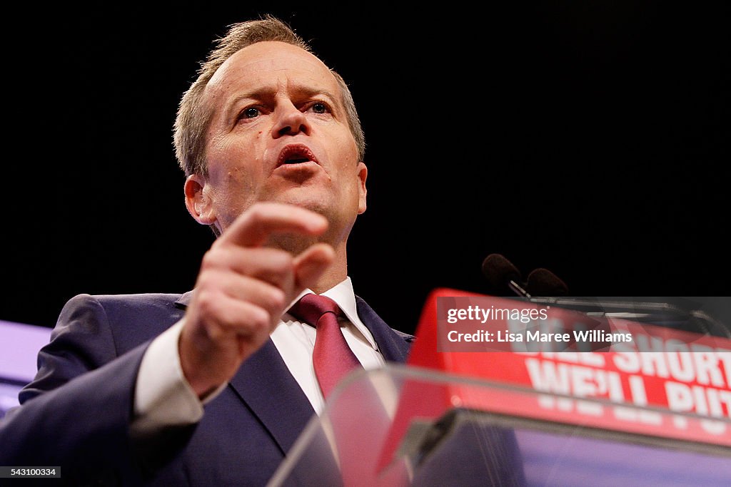 Bill Shorten Launches Australian Labor Party Campaign In Queensland