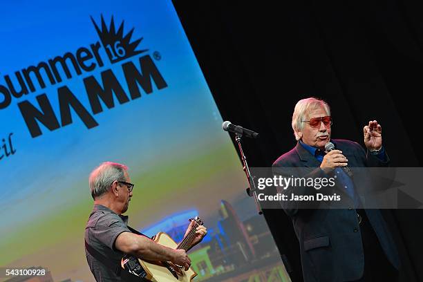 Recording Artist John Conlee performs during 33rd Annual American Eagle Awards during Music Industry Day at Summer NAMM in Music City Center on June...