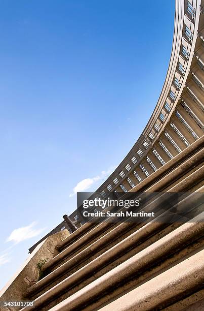 building in the district of antigone - ricardo bofill sr ストックフォトと画像