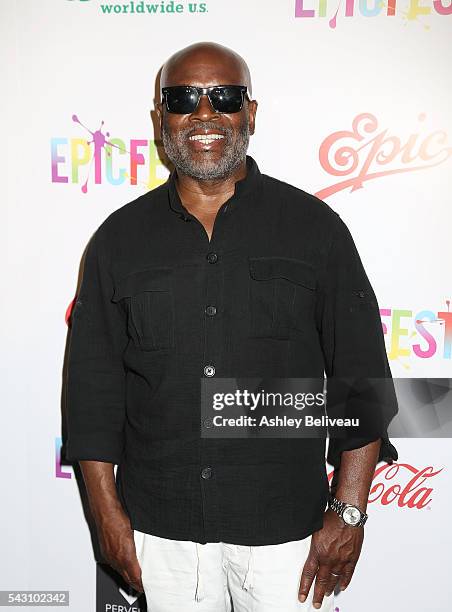 Reid attends EpicFest 2016 hosted by L.A. Reid and Epic Records at Sony Studios on June 25, 2016 in Los Angeles, California. At Sony Pictures Studios...