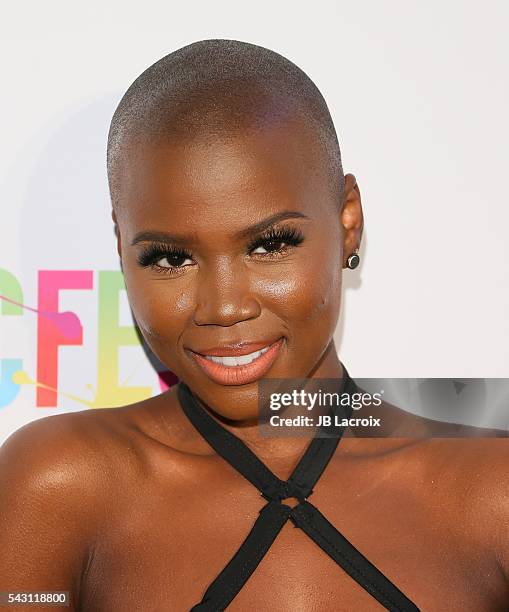 Bozeman arrives at the 2nd Annual Epic Fest held at Sony Pictures Studios on June 25, 2016 in Culver City, California.