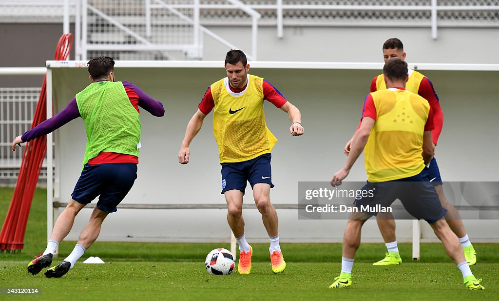 England Training Session - UEFA Euro 2016