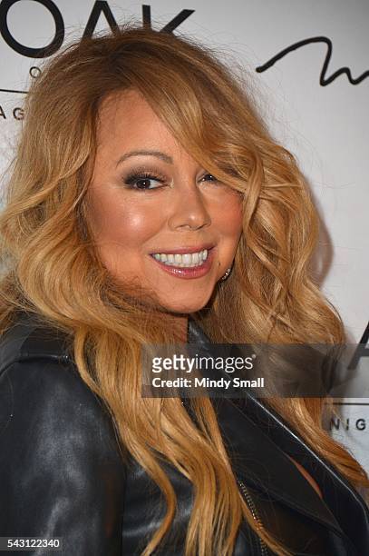 Singer/songwriter Mariah Carey arrives at 1 OAK Nightclub at the Mirage Hotel & Casino to debut her DJ set on June 26, 2016 in Las Vegas, Nevada.