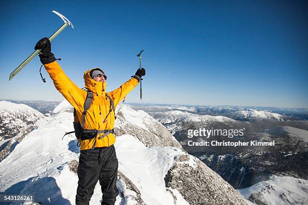 mountaineering - ice pick ストックフォトと画像