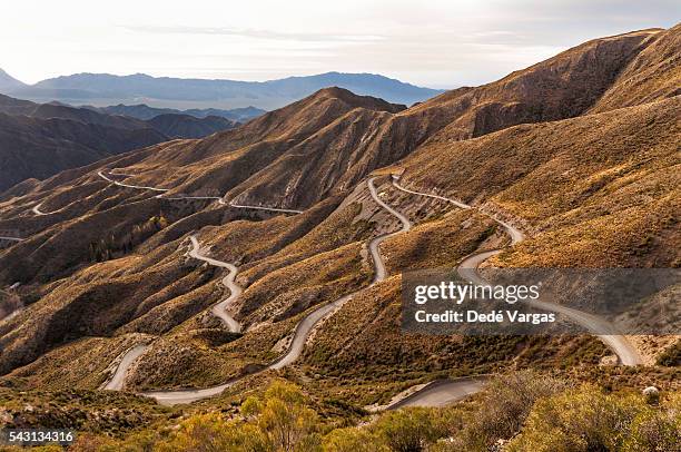 caracoles de villavicencio, mendoza - mendoza argentina stock pictures, royalty-free photos & images