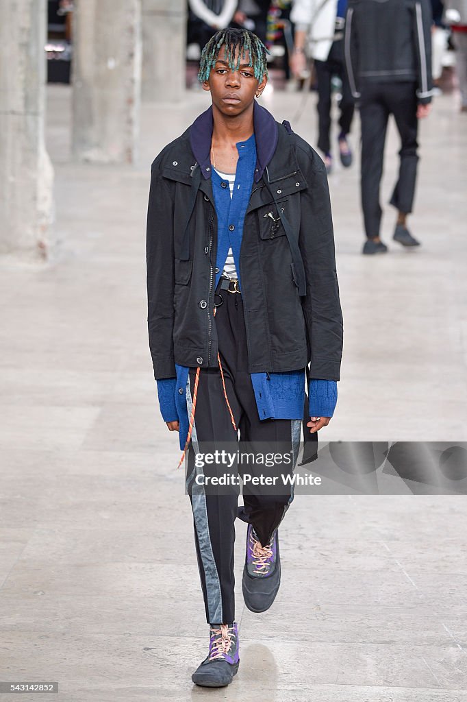 Lanvin : Runway - Paris Fashion Week - Menswear Spring/Summer 2017