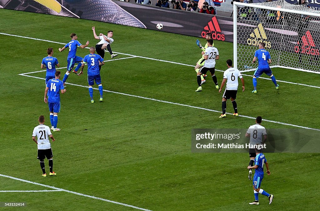 Germany v Slovakia - Round of 16: UEFA Euro 2016