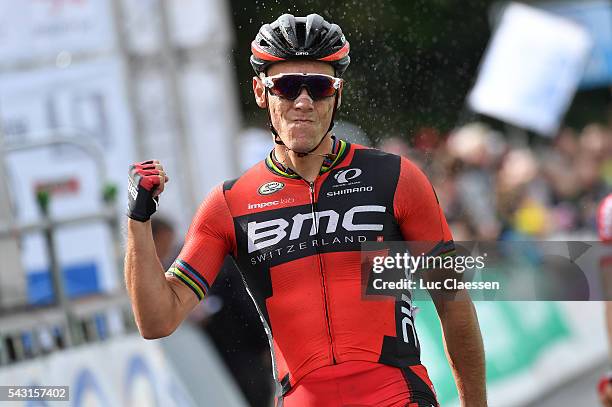 Belgian Road Championship 2016 / Elite Men Arrival / Philippe GILBERT Celebration / Lacs de l'Eau d'Heure Lire - Lacs de l'Eau d'Heure Lire /