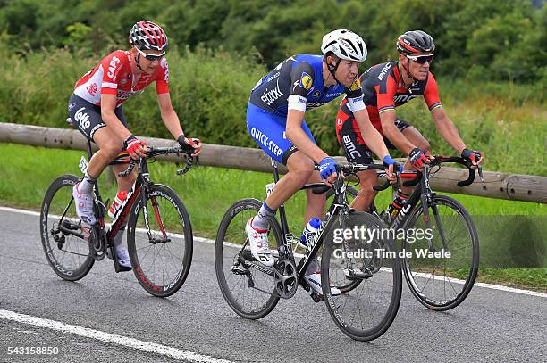 Belgian Road Championship 2016 / Elite Men Laurens DE PLUS / Tim WELLENS / Philippe GILBERT / Lacs de l'Eau d'Heure Lire - Lacs de l'Eau d'Heure Lire...