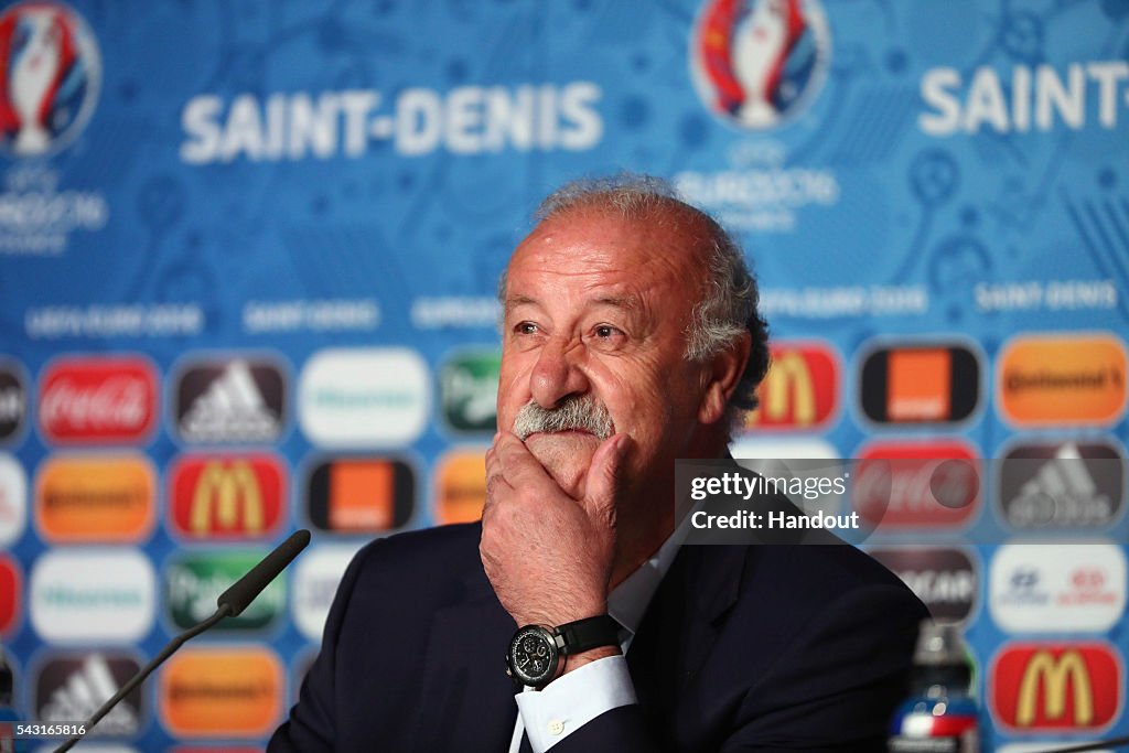 Euro 2016 - Spain Press Conference
