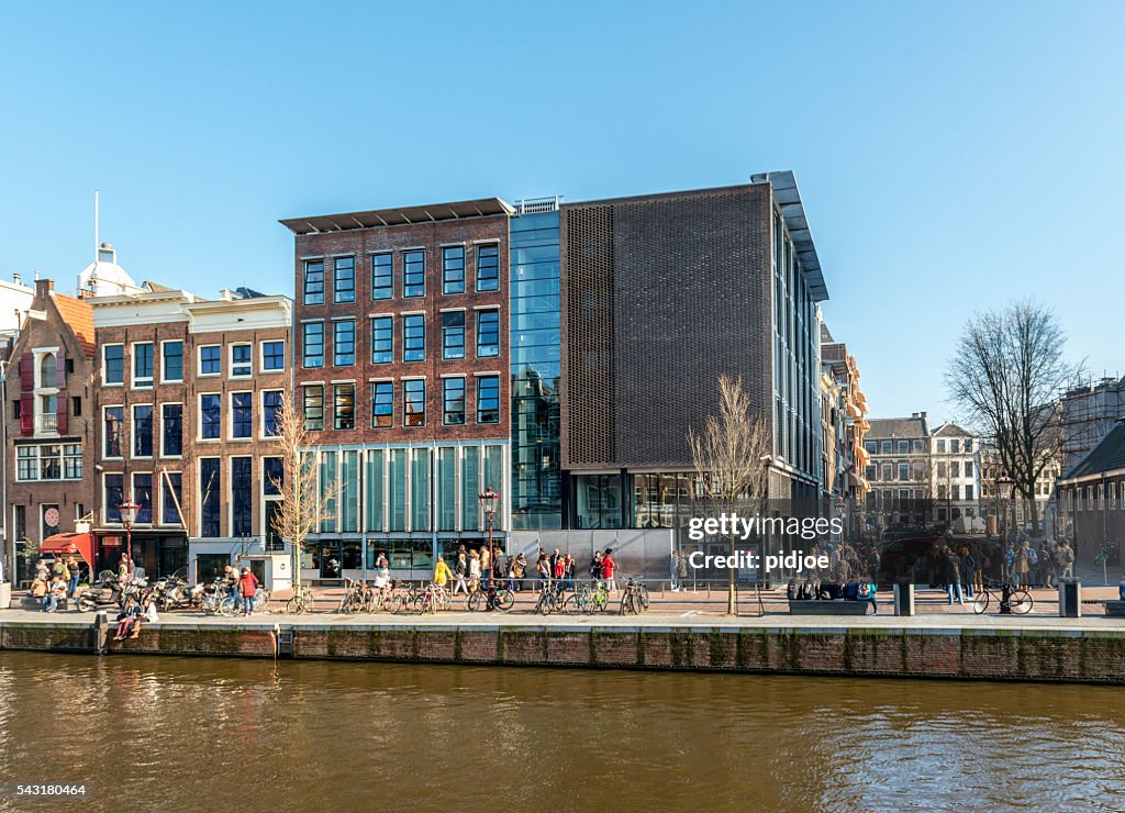 Amsterdam, Prinsen, Anne-Frank-Haus, Nord-Holland, Niederlande