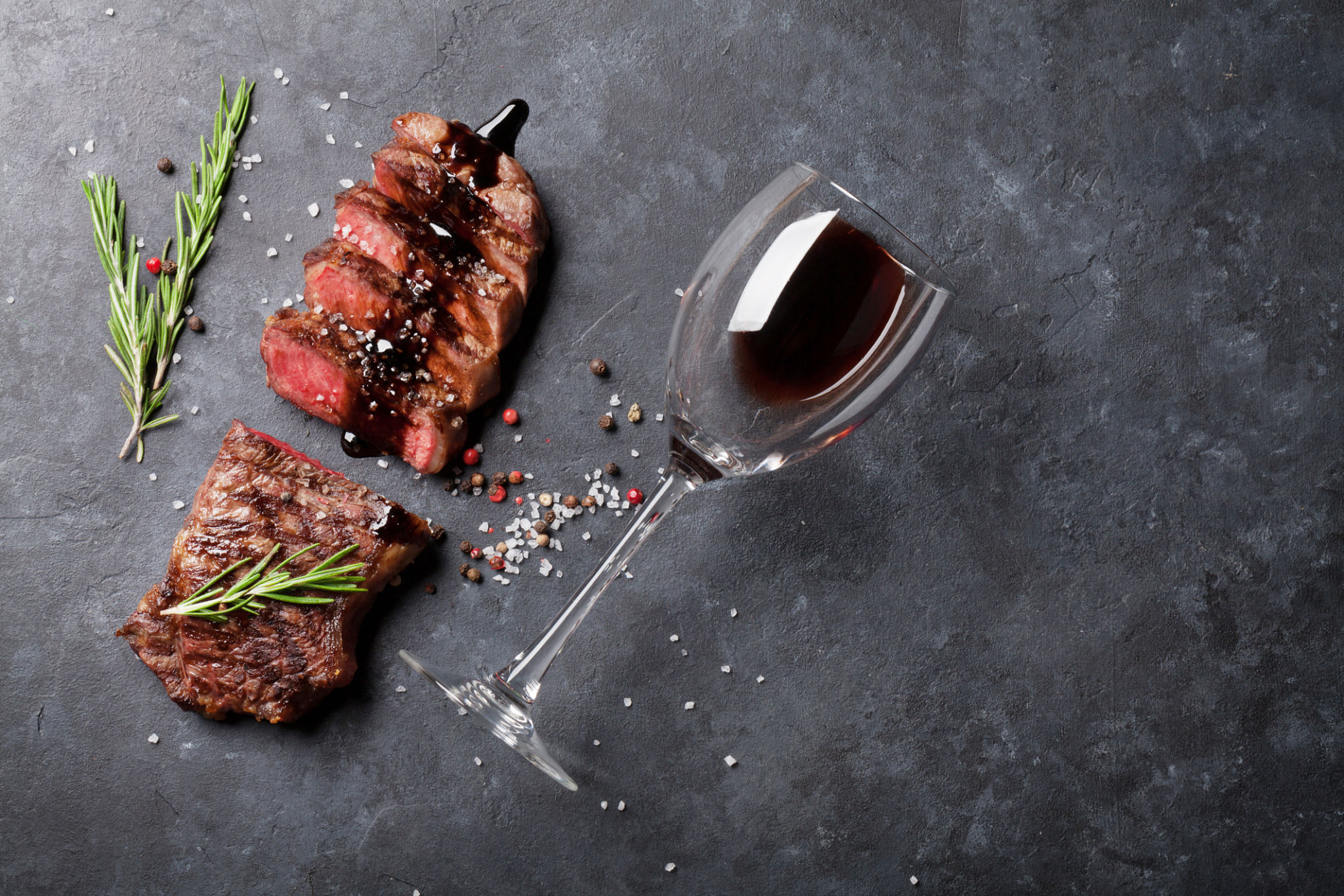 roast beef wine