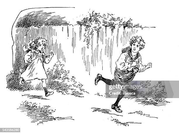 Comic Chasing 60 Man Chasing Woman Drawing Stock Photos, High-Res Pictures, and ...