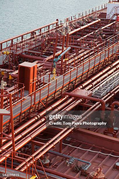 Mast Riser Tanker 110 Tanker Ship Deck Stock Photos, High-Res Pictures, and Images ...