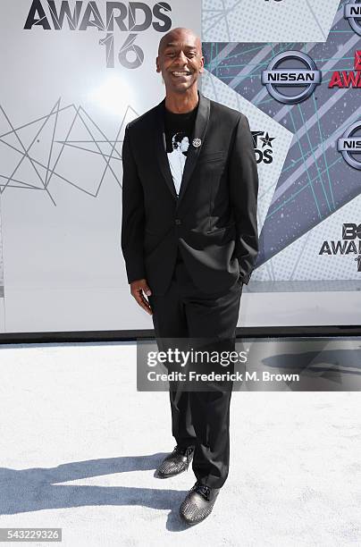 Music Programming and Specials President Stephen G. Hill attends the 2016 BET Awards at the Microsoft Theater on June 26, 2016 in Los Angeles,...