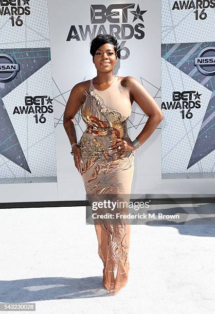 Singer Fantasia Barrino attends the 2016 BET Awards at the Microsoft Theater on June 26, 2016 in Los Angeles, California.