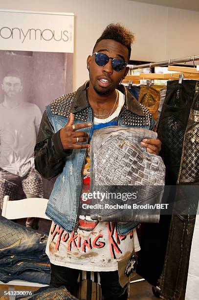 Recording artist Jay Watts attends the BETX gifting suite during the 2016 BET Experience on June 26, 2016 in Los Angeles, California.