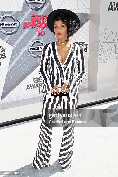 Recording artist Janelle Monae attends the Make A Wish VIP Experience at the 2016 BET Awards on June 26, 2016 in Los Angeles, California.