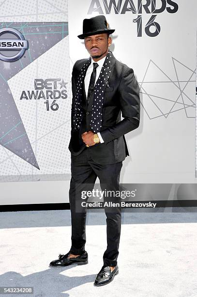 Recording artist Diamond Platnumz attends the 2016 BET Awards at Microsoft Theater on June 26, 2016 in Los Angeles, California.