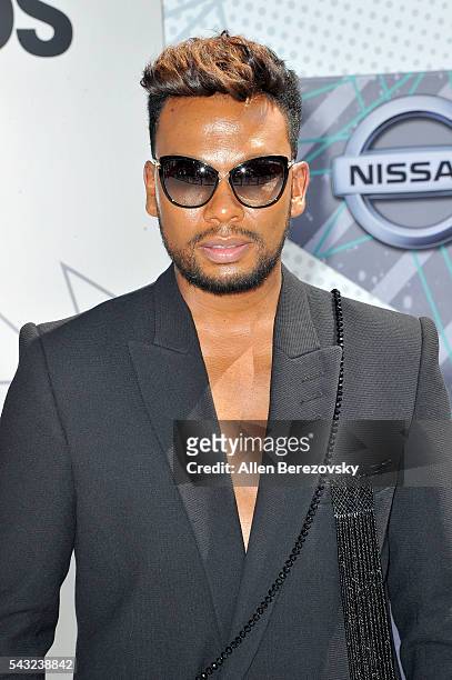 Fashion designer David Tlale attends the 2016 BET Awards at Microsoft Theater on June 26, 2016 in Los Angeles, California.