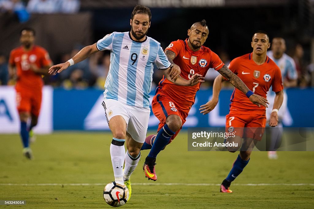 Argentina v Chile: Championship - Copa America Centenario