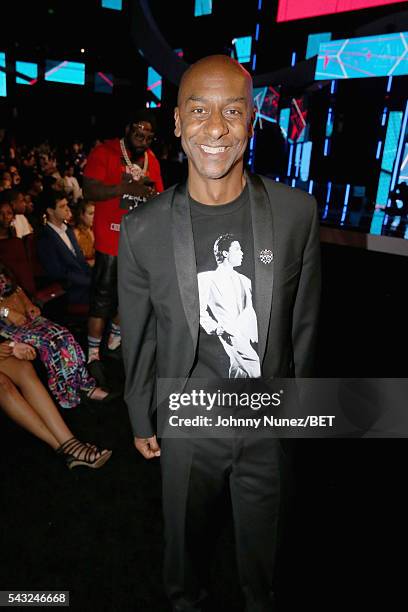 Music Programming and Specials President Stephen G. Hill attends the 2016 BET Awards at the Microsoft Theater on June 26, 2016 in Los Angeles,...