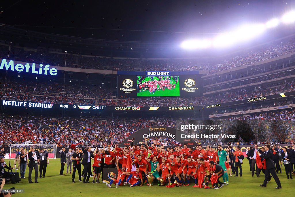 Argentina v Chile: Championship - Copa America Centenario
