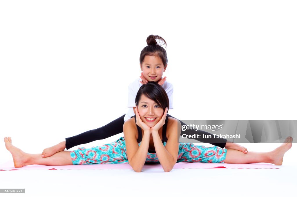 Portrait of Japanese family