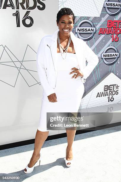 Recording artist Nicci Gilbert attends the Make A Wish VIP Experience at the 2016 BET Awards on June 26, 2016 in Los Angeles, California.