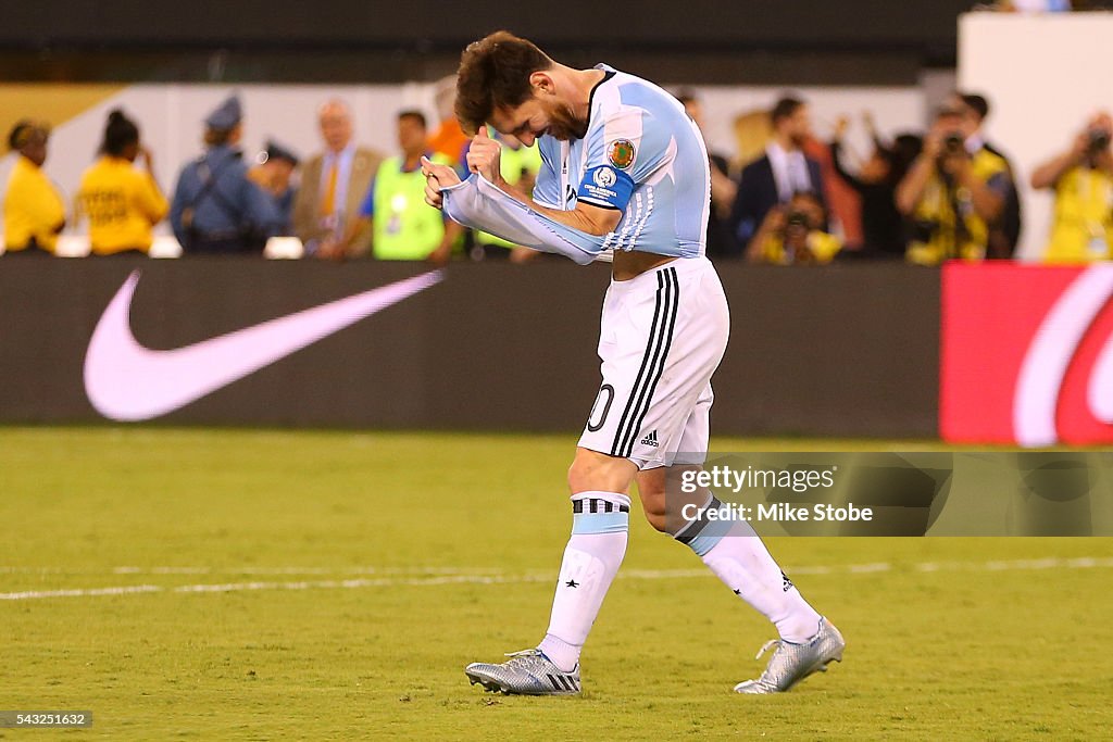 Argentina v Chile: Championship - Copa America Centenario