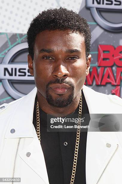 Actor Medina Islam attends the Nissan red carpet during the 2016 BET Awards at the Microsoft Theater on June 26, 2016 in Los Angeles, California.