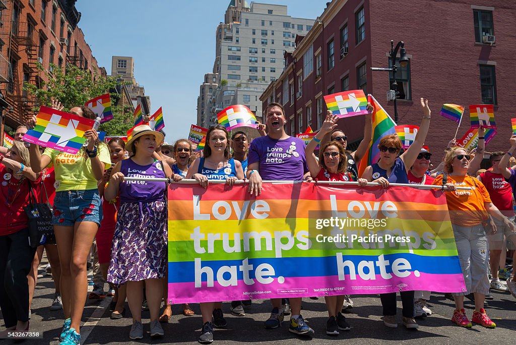 Millions of spectators lined the streets of Manhattan to...