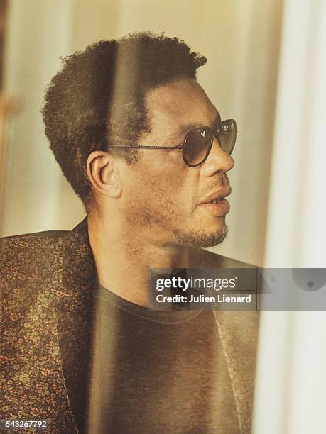 Artist JoeyStarr is photographed for Self Assignment on June 11, 2016 in Cabourg, France.