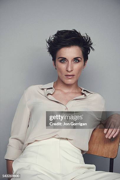 Actor Vicky McClure is photographed for the Telegraph on August 7, 2015 in London, England.