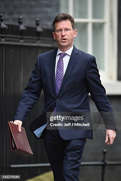 Jeremy Wright QC, Attorney General arrives for a cabinet meeting at Downing Street on June 27, 2016 in London, England. British Prime Minister David...