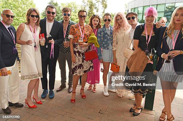 Stanley Tucci, Felicity Blunt, Sam Smith, Arthur Darvill, Yasmin Le Bon, Nicola Roberts, Charlotte de Carle, Ashley James, Alfie Allen, Amber Le Bon...