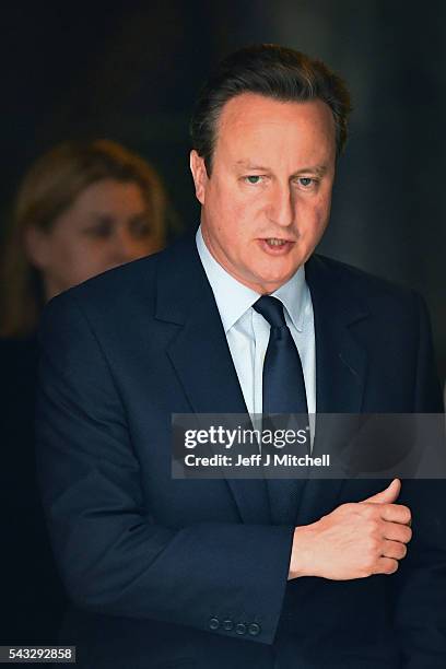 Prime Minister, David Cameron leaves 10 Downing Street following a cabinet meeting on June 27, 2016 in London, England. British Prime Minister David...